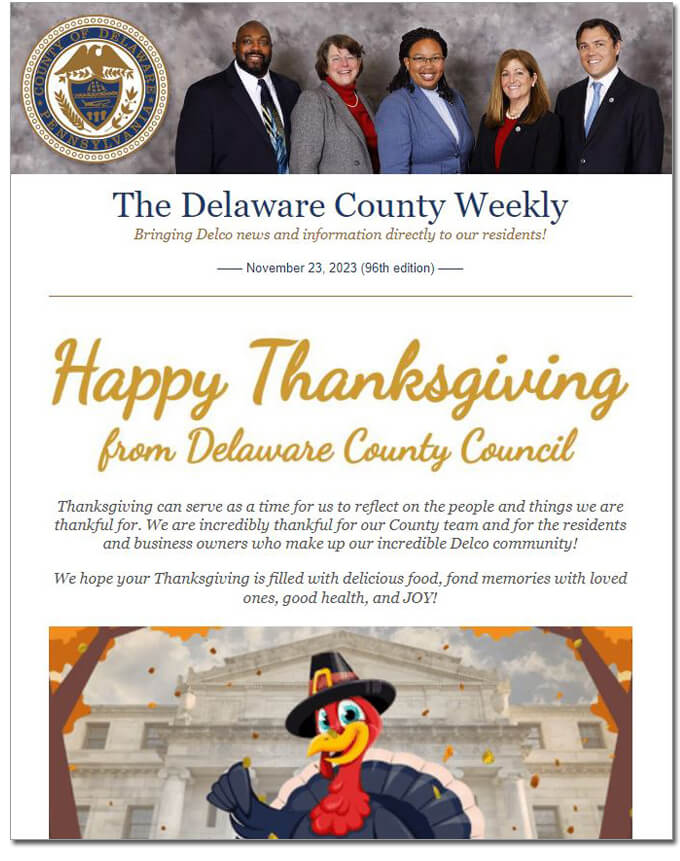 November 23 2023 newsletter