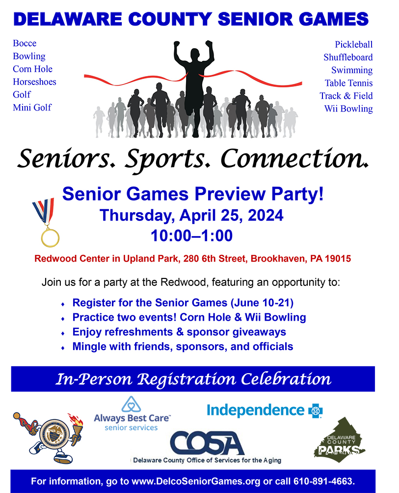 Senior Games Preview Party!