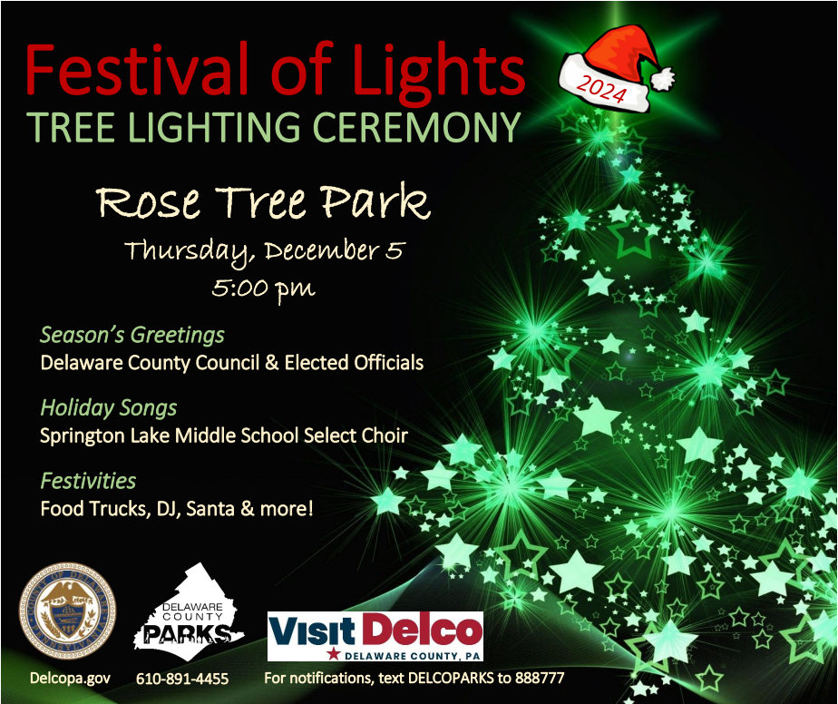 Tree Lighting Ceremony Flyer