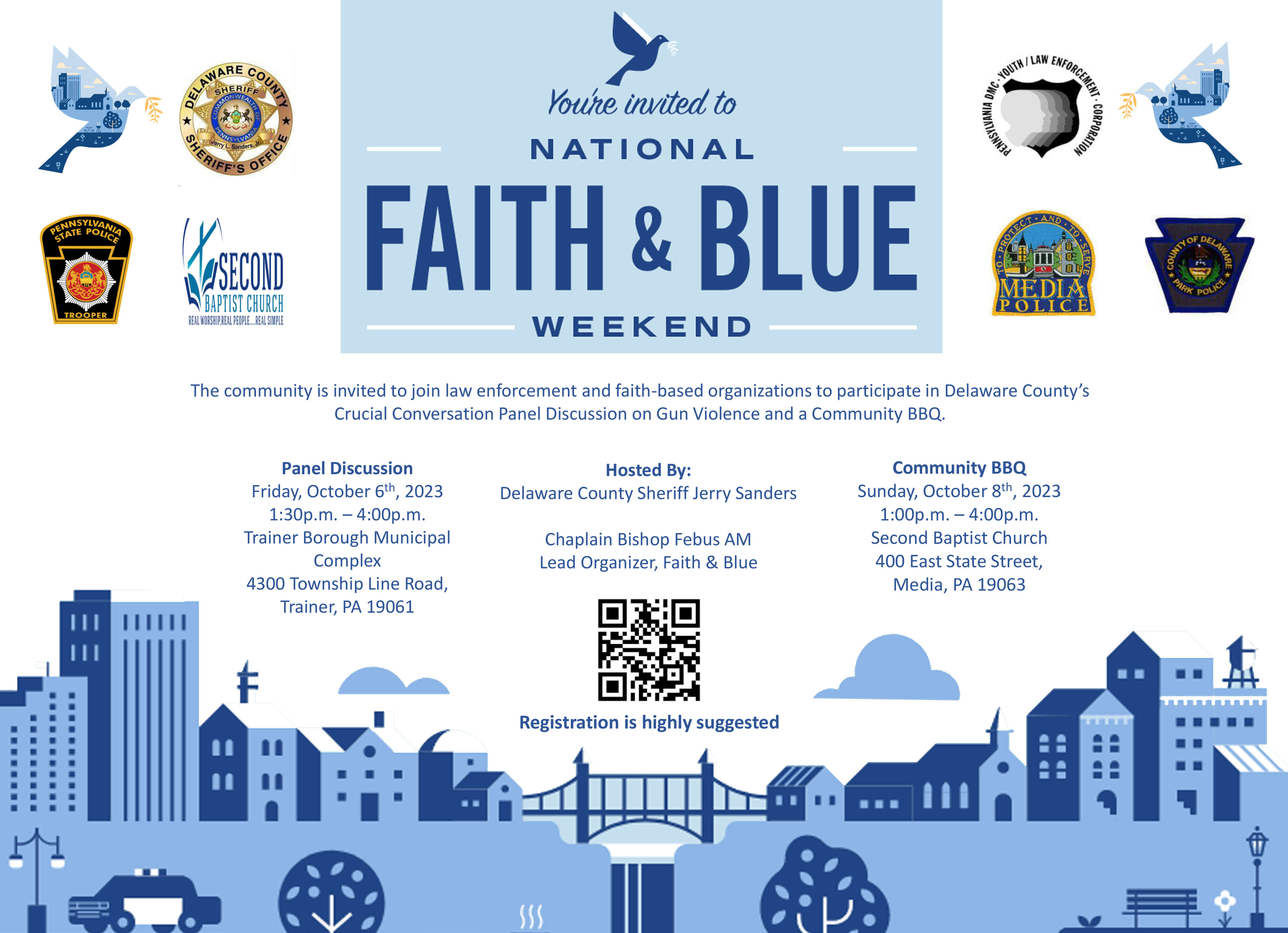3rd Annual Faith & Blue Weekend