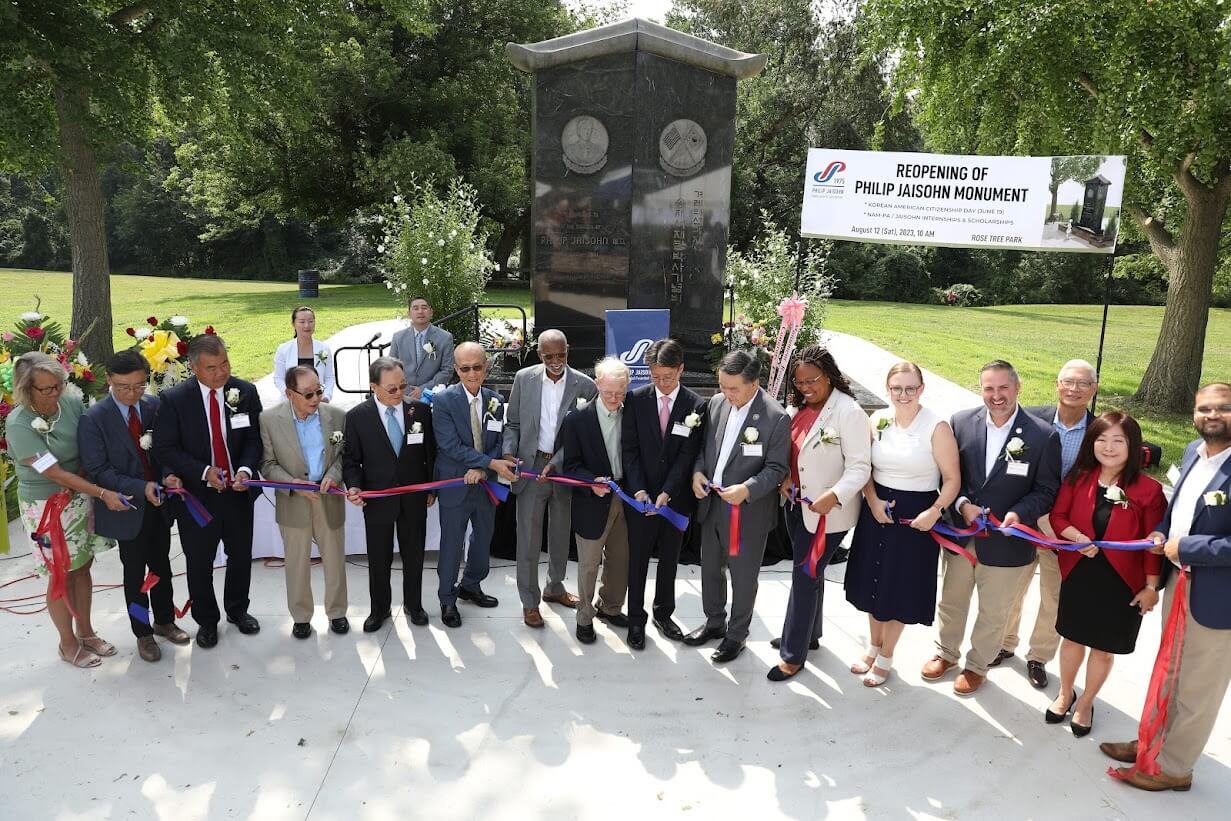 Reopening of Phillip Jaisohn Monument