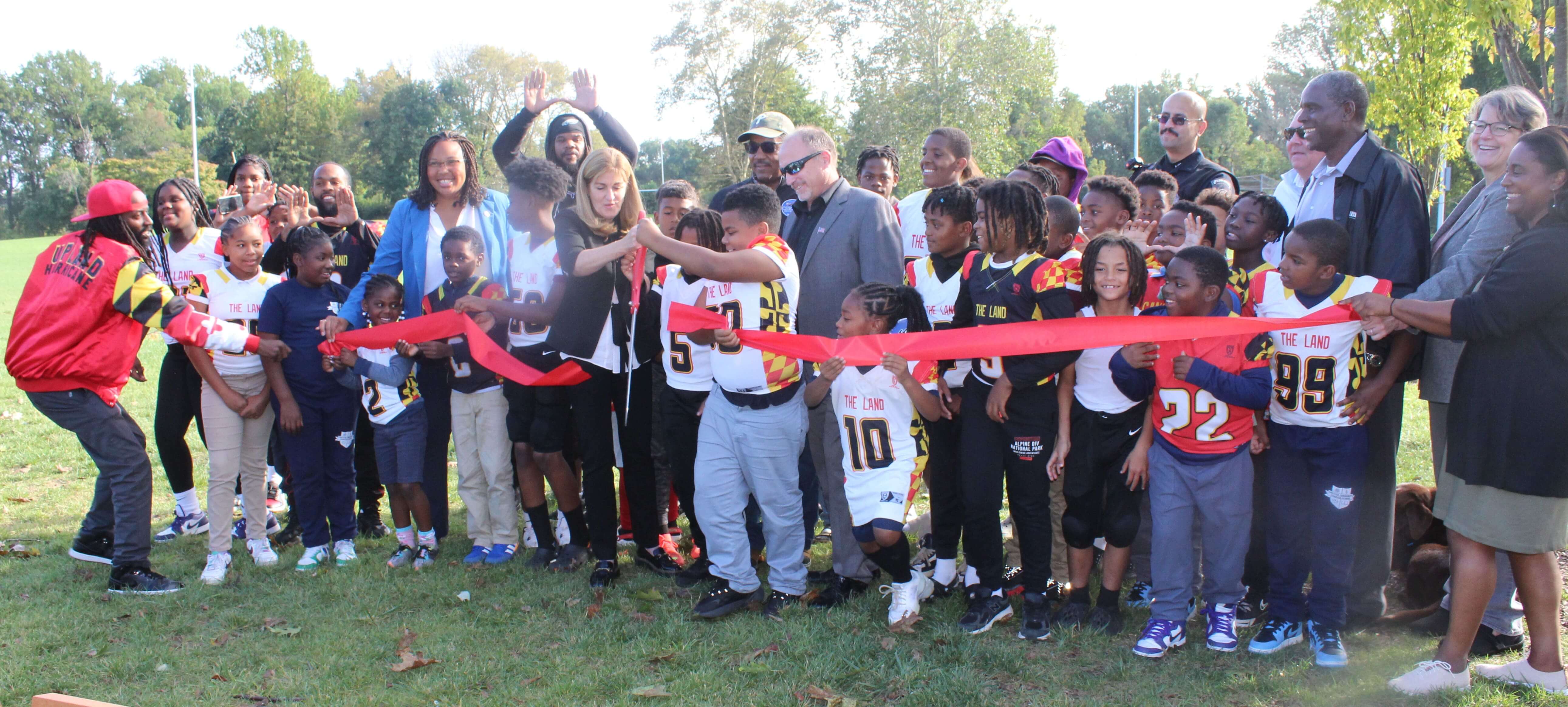 Upland Park Ribbon Cutting