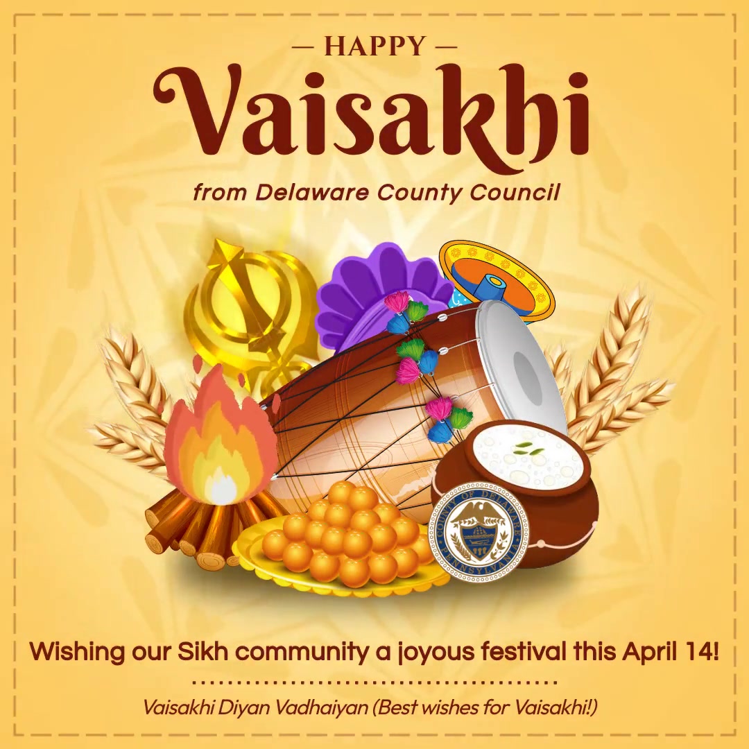 Happy Vaisakhi! Delaware County, Pennsylvania