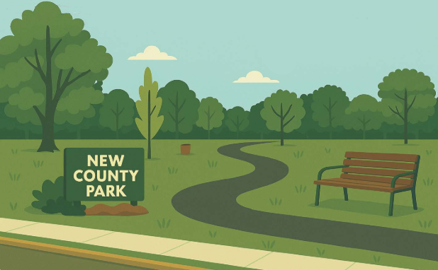 New County Park graphic