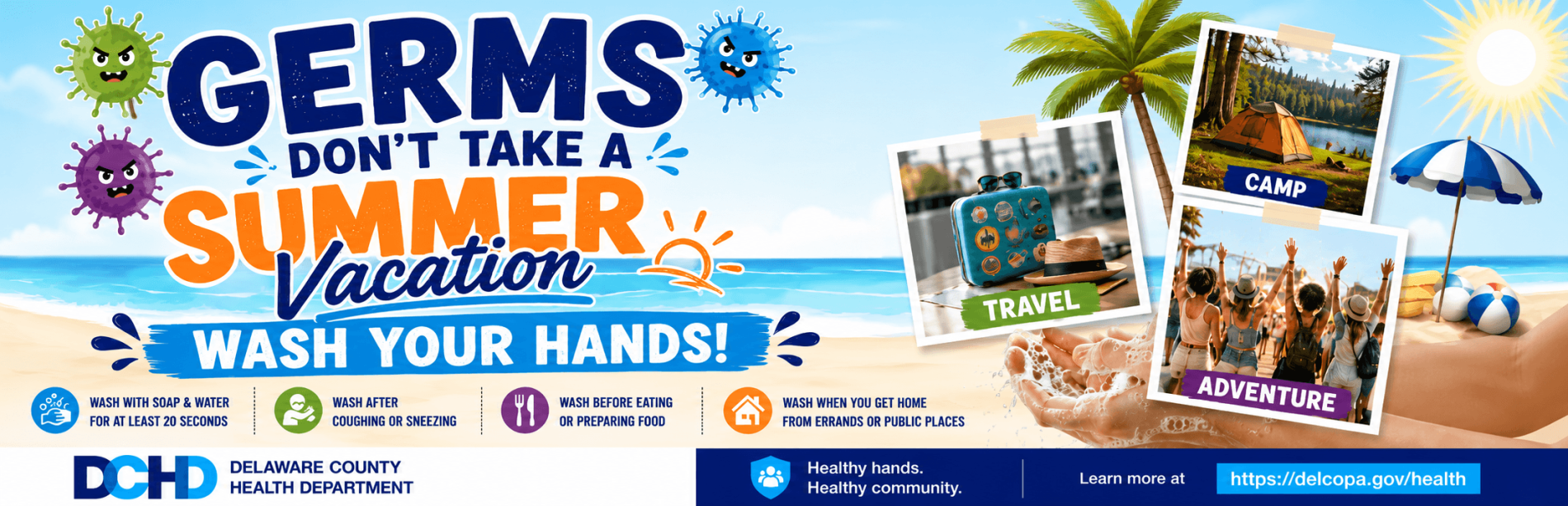 Washing Hands Banner