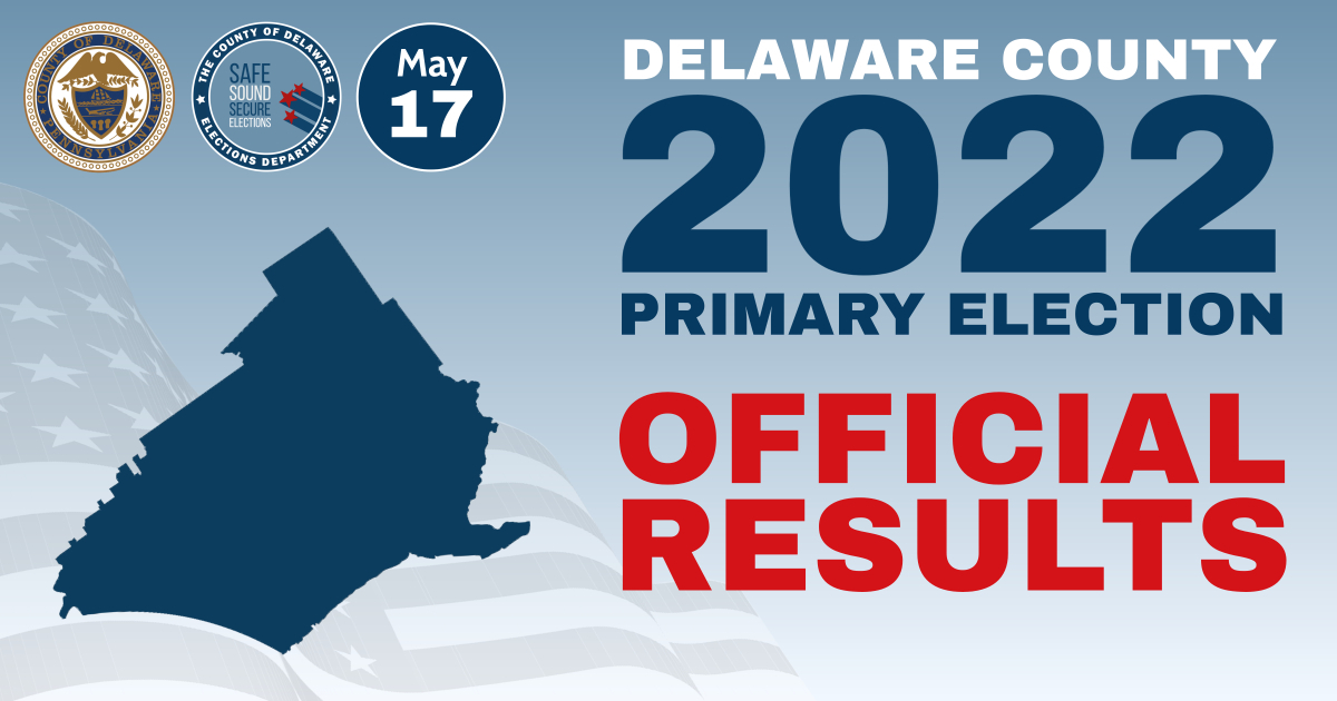Election Results Delaware County, Pennsylvania